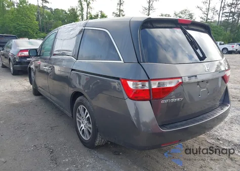 2012 Honda Odyssey Ex-L из США, поврежденный, VIN 5FNRL5H67CB104561